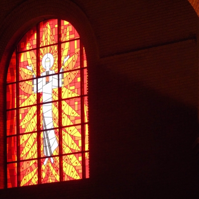 Santuario de Aparecida Serafim vermelho Baldaquino 2016